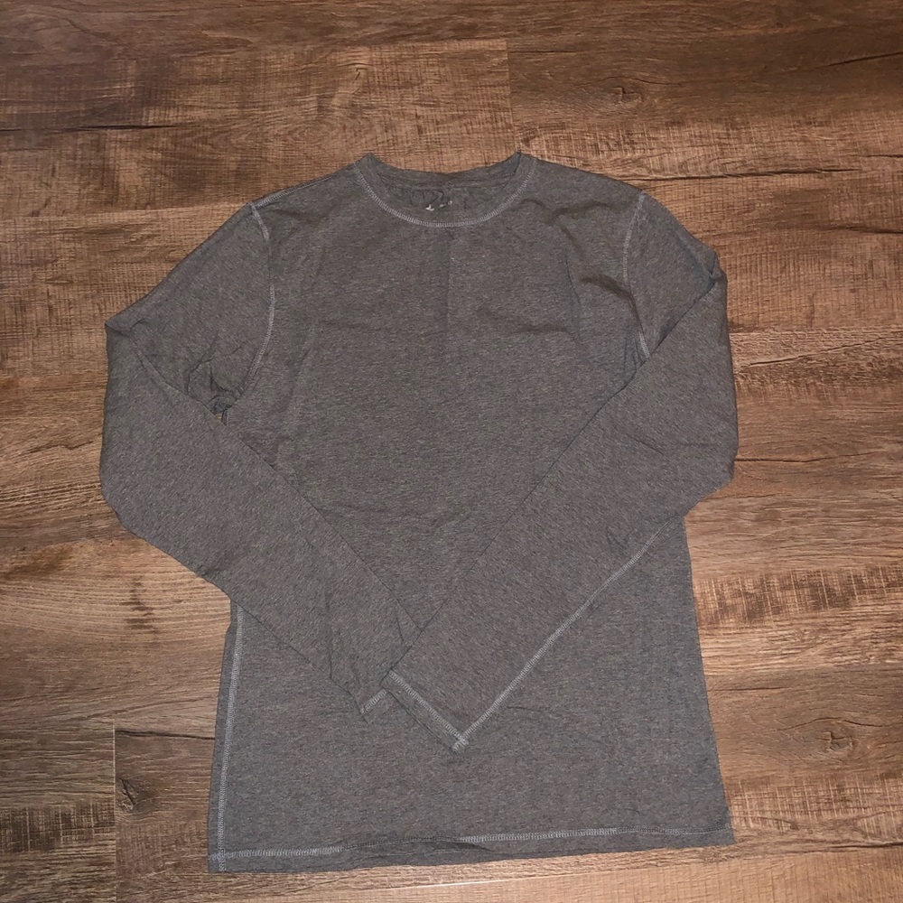 MENS GRAY LONGSLEEVE